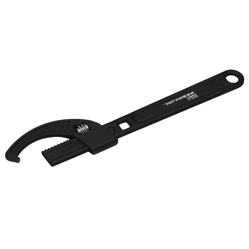 Pit Posse PP2649 Adjustable Steering Stem/Spanner/Castle Nut Wrench with 3/8 Drive Cutout for a Torque Wrench - Fits Most Bikes Range 22-70mm - Made of Steel - Automotive Tools - Image 4